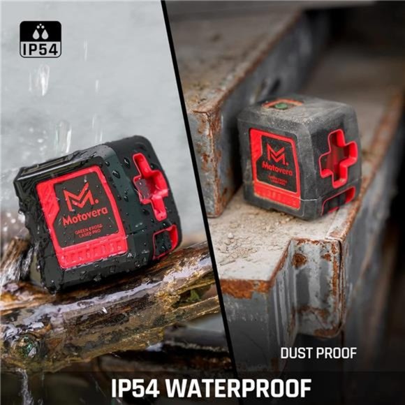 Laser Level, 100 feet Self Leveling Laser Level, Green Cross Line Self leveling - Picture 5 of 6